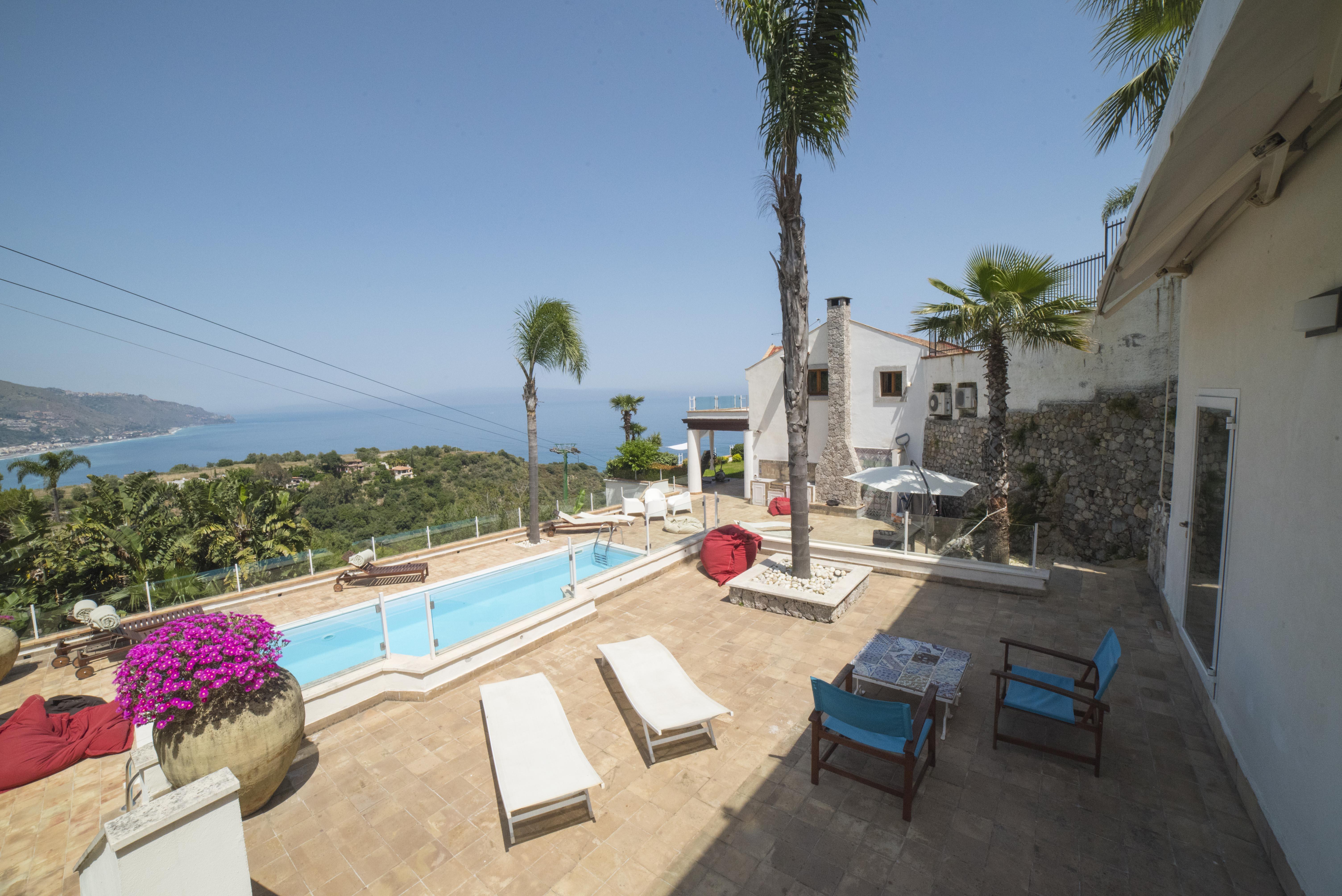 Villa Zagara Garden Spectacular Sea View In Taormine Extérieur photo