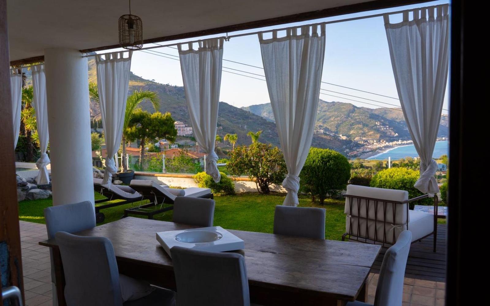 Villa Zagara Garden Spectacular Sea View In Taormine Extérieur photo